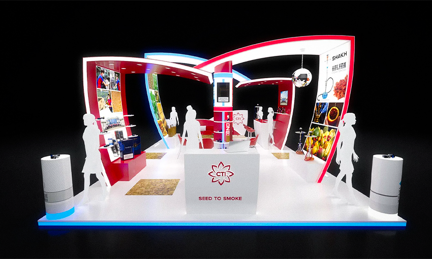 CTI exhibition stand