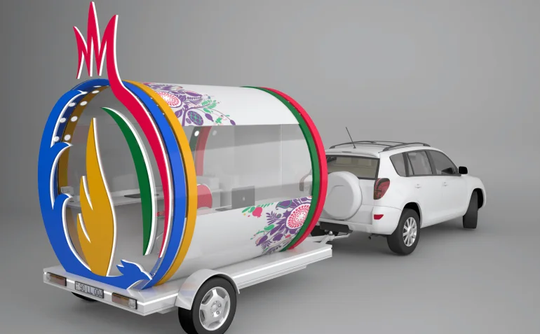 Baku 2015 - Kiosk